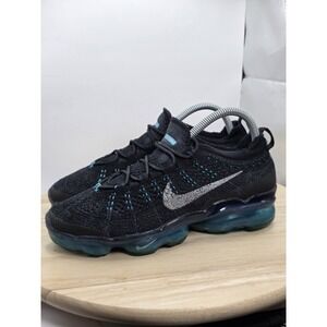 Women's Size 8‎ - Nike Air VaporMax 2023 Flyknit Black Teal DV6840-004